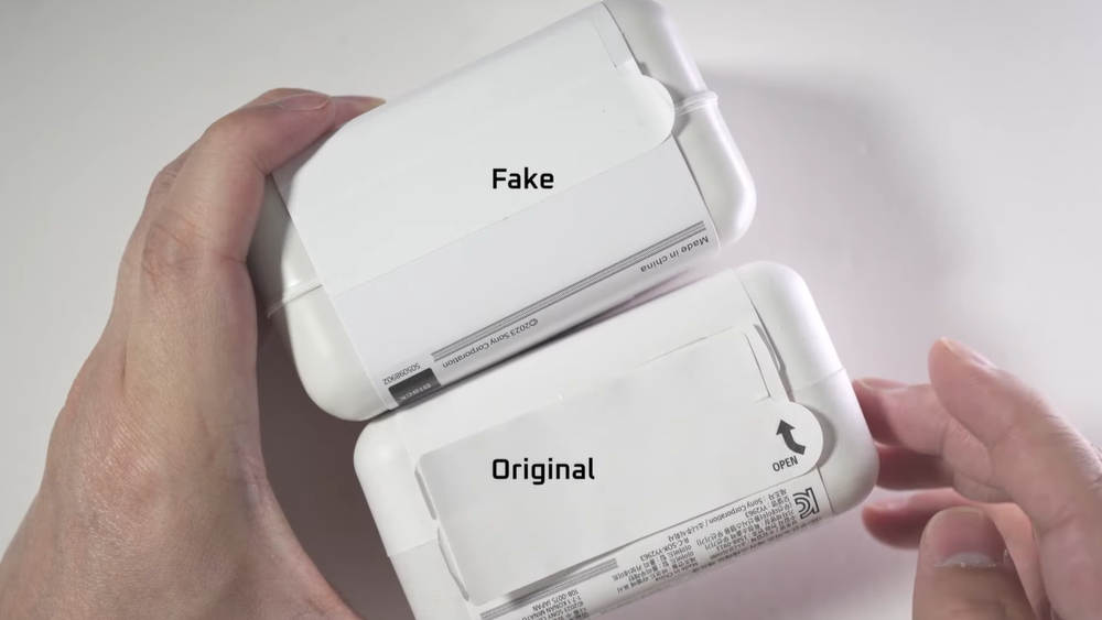 FAKE vs REAL Sony WF-1000XM5 - BEWARE! 🤔 — Aaron x Loud and Wireless